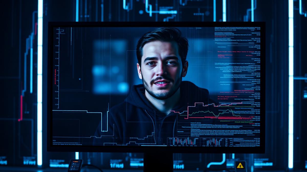 Deepfakes financieros: el anuncio que te presenta un robot de trading